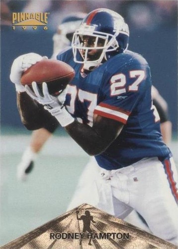 1996 Pinnacle Rodney Hampton #134