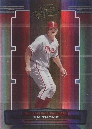 2005 Playoff Absolute Memorabilia - Jim Thome #90