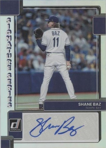 2022 Panini Donruss - Shane Baz #SS-SB