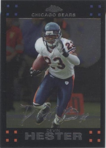 2007 Topps Chrome Devin Hester #TC145