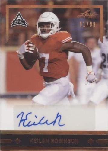 2021 Leaf Memories Keilan Robinson #GLR-KR1