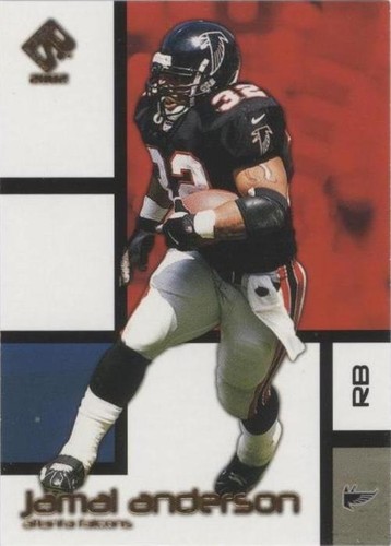 2002 Pacific Private Stock Reserve Jamal Anderson #4