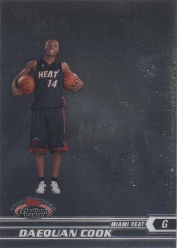 2007-08 Topps Stadium Club - Daequan Cook #121