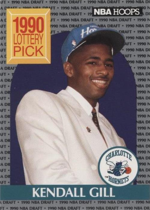 1990-91 NBA обручи - Kendall Gill #394
