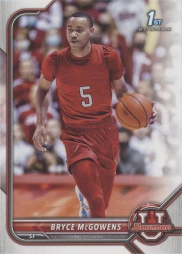 2021-22 Bowman University - Bryce McGowens #74