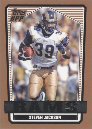 2007 Topps Draft Picks and Prospects (DPP) Steven Jackson #44