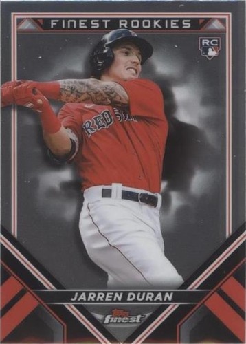 2022 Topps Finest - Jarren Duran #FRD-JD