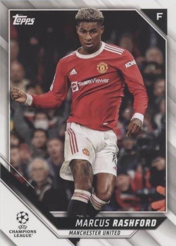 2021-22 Topps UCL Collection Marcus Rashford #156