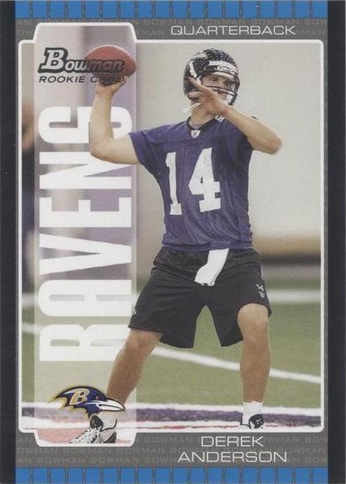 Bowman Derek Anderson #164 2005
