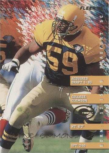 1995 Fleer Wayne Simmons #139