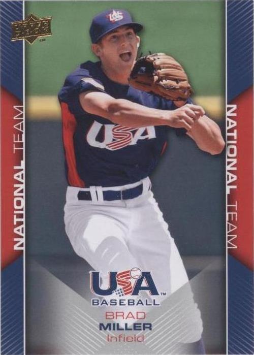 2009 Upper Deck USA Baseball Box Set - Brad Miller #USA-17