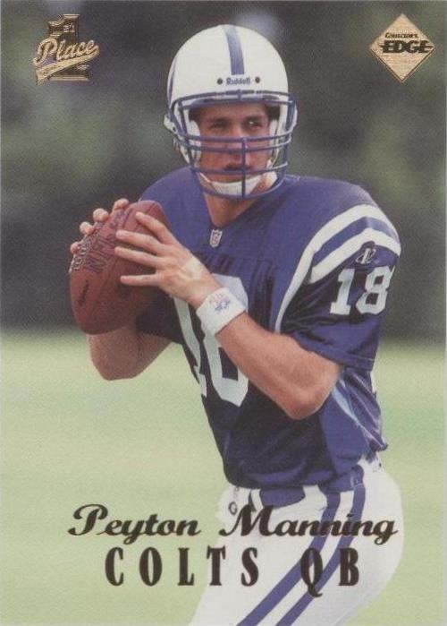 Collector's Edge 1998 primer lugar Peyton Manning #135