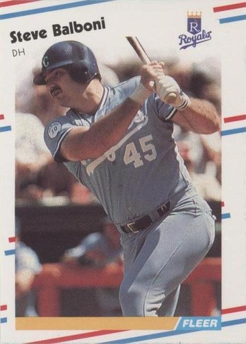 1988 Fleer - Steve Balboni #251