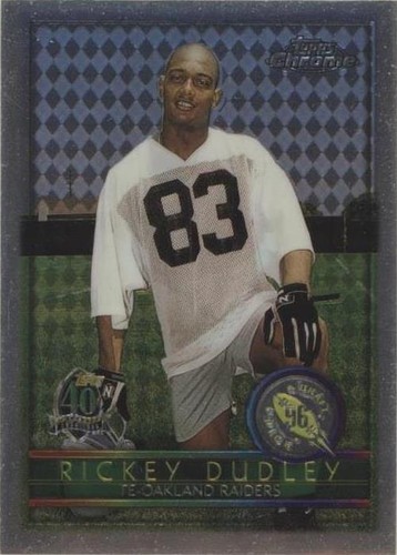 1996 Topps Chrome Rickey Dudley #153