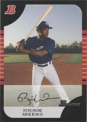 2005 Bowman Draft Picks & Prospects - Rickie Weeks #BDP1