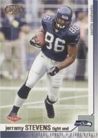 2002 Pacific Heads Update Jerramy Stevens #160