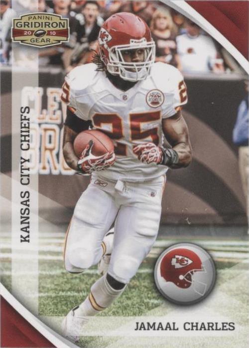 2010 Panini Gridiron Gear Jamaal Charles #71