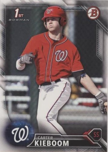 2016 Bowman Draft - Carter Kieboom #BD-16