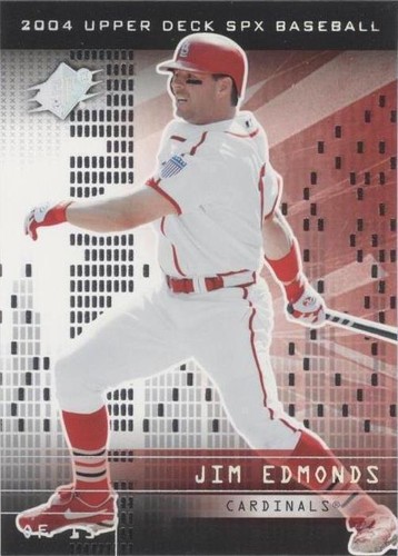 2004 SPx - Jim Edmonds #44