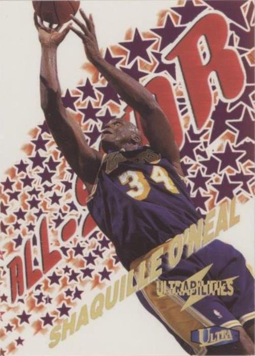 Fleer Shaquille O'Neal Basketball 1997-98 Season Sports