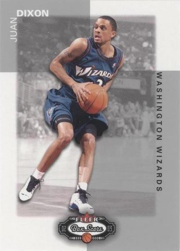 2002-03 Fleer Box Score - Juan Dixon #137