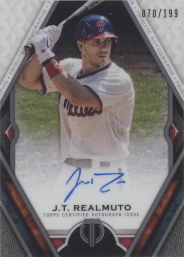 2021 Topps Tribute - J.T. Realmuto #TA-JR
