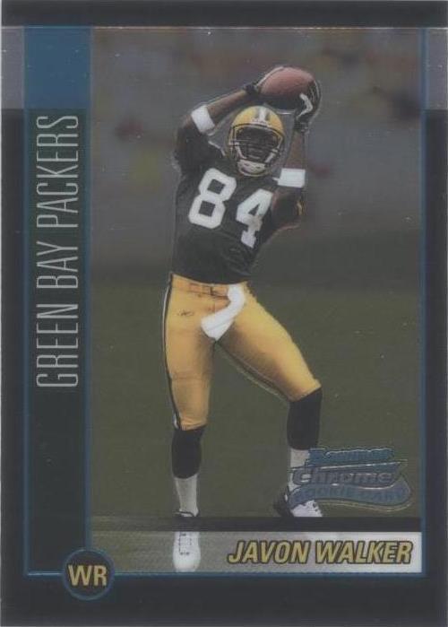 2002 Bowman Chrome Javon Walker #133