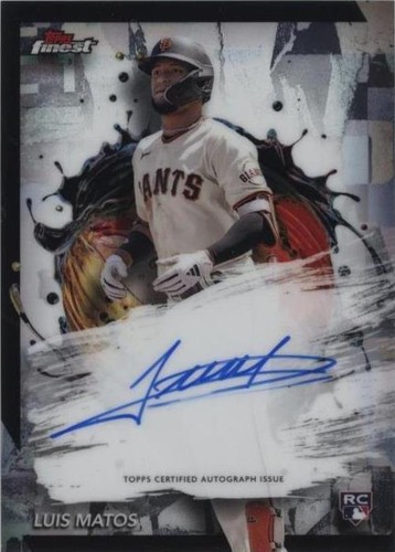 2024 Topps Finest - Luis Matos #FA-LM