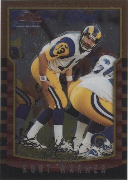 Bowman Chrome Kurt Warner #121 2000