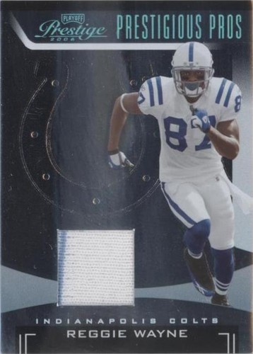2006 Playoff Prestige Reggie Wayne #PP-38