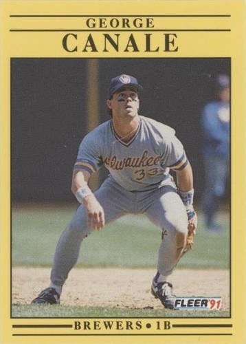 1991 Fleer - George Canale #578
