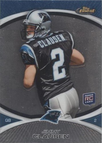 2010 Topps Finest Jimmy Clausen #43