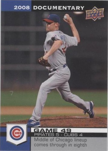2008 Upper Deck Documentary - Kerry Wood #1259