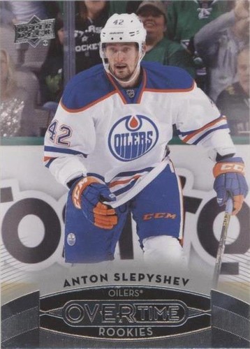 2015-16 Upper Deck GTS Overtime - Anton Slepyshev #110
