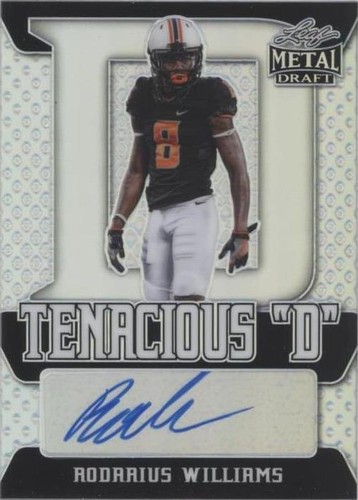 2021 Leaf Metal Draft Rodarius Williams #TD-RW2