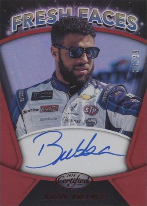 2018 Panini Certified - Bubba Wallace #FFS-BW