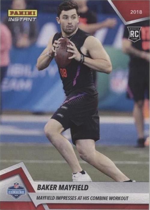 2018 Panini Instant NFL Baker Mayfield #6