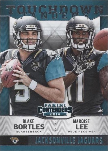 2014 Panini Contenders Blake Bortles Marqise Lee #19