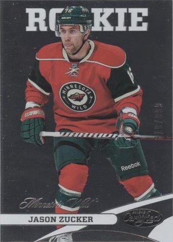 2012-13 Panini Certified - Jason Zucker #144