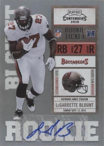 2010 Playoff Contenders LeGarrette Blount #165