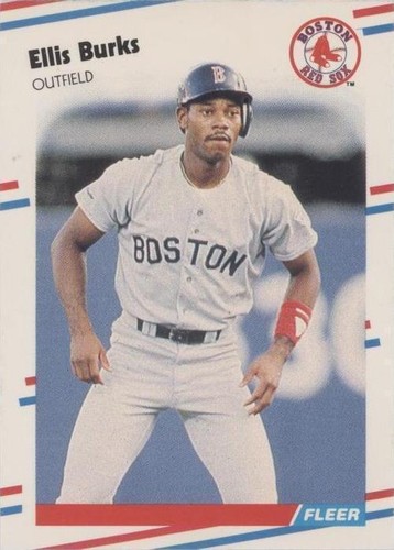 1988 Fleer - Ellis Burks #348