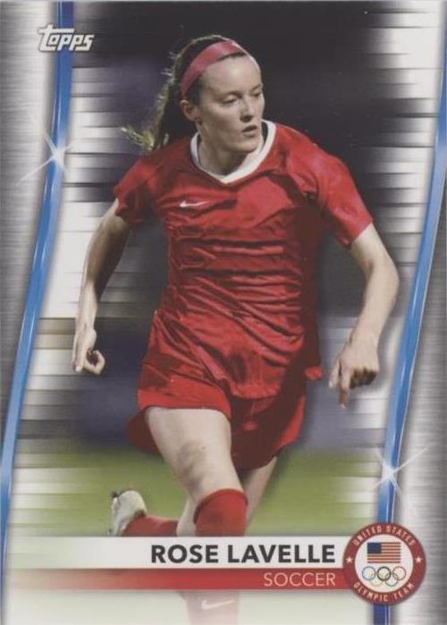 2021 Topps U.S. Olympic & Paralympic Team and Hopefuls Rose Lavelle #8