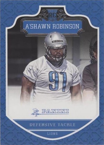 2016 Panini A'Shawn Robinson #258