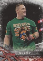 2017 Topps WWE Road to Wrestlemania - John Cena #4