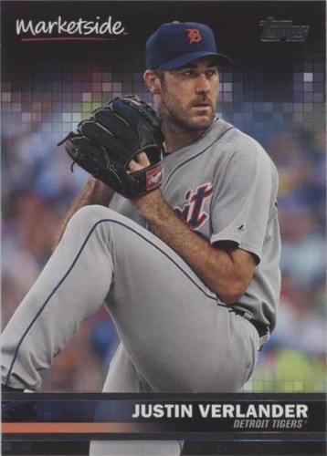 2016 Topps Wal-Mart Marketside Pizza - Justin Verlander #50