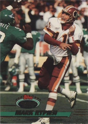 1993 Topps Stadium Club Mark Rypien #352