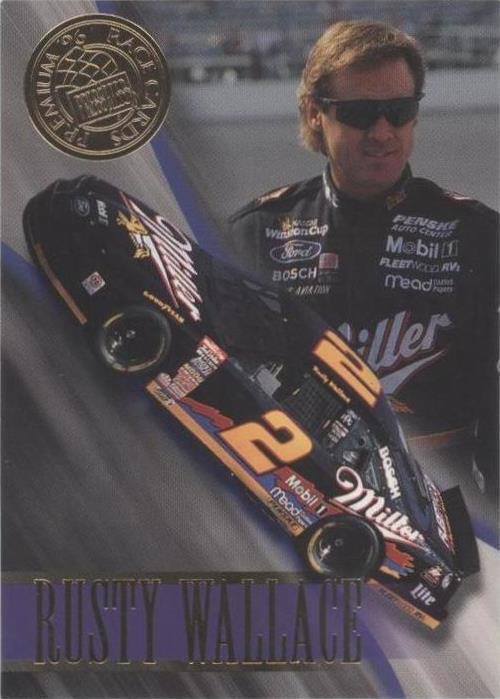 1996 Press Pass Premium - Rusty Wallace #40