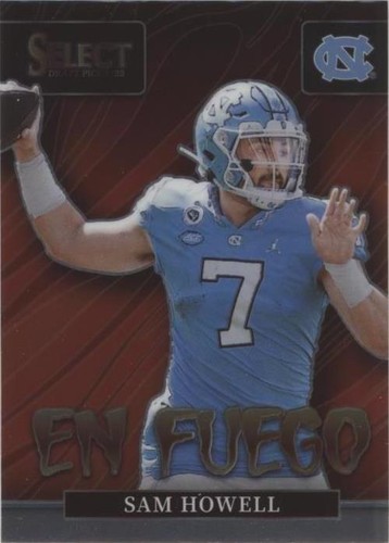 2022 Panini Select Draft Picks Sam Howell #EN-SH