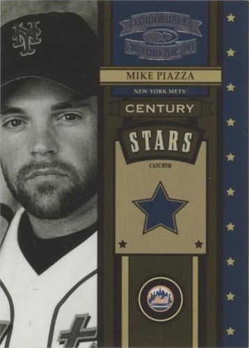 2004 Donruss Throwback Threads - Mike Piazza #CS-34