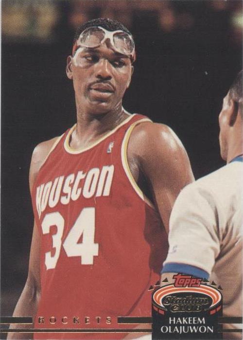 1992-93 Topps Stadium Club - Hakeem Olajuwon #220